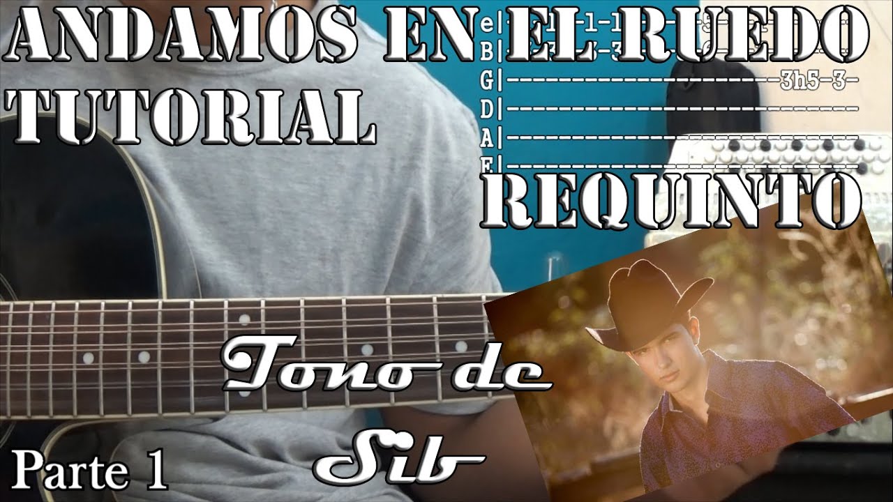Tutoriales_Raul's tweet card. Tutorial | Andamos en el ruedo | Ulices Chaidez | Requinto | TABS
