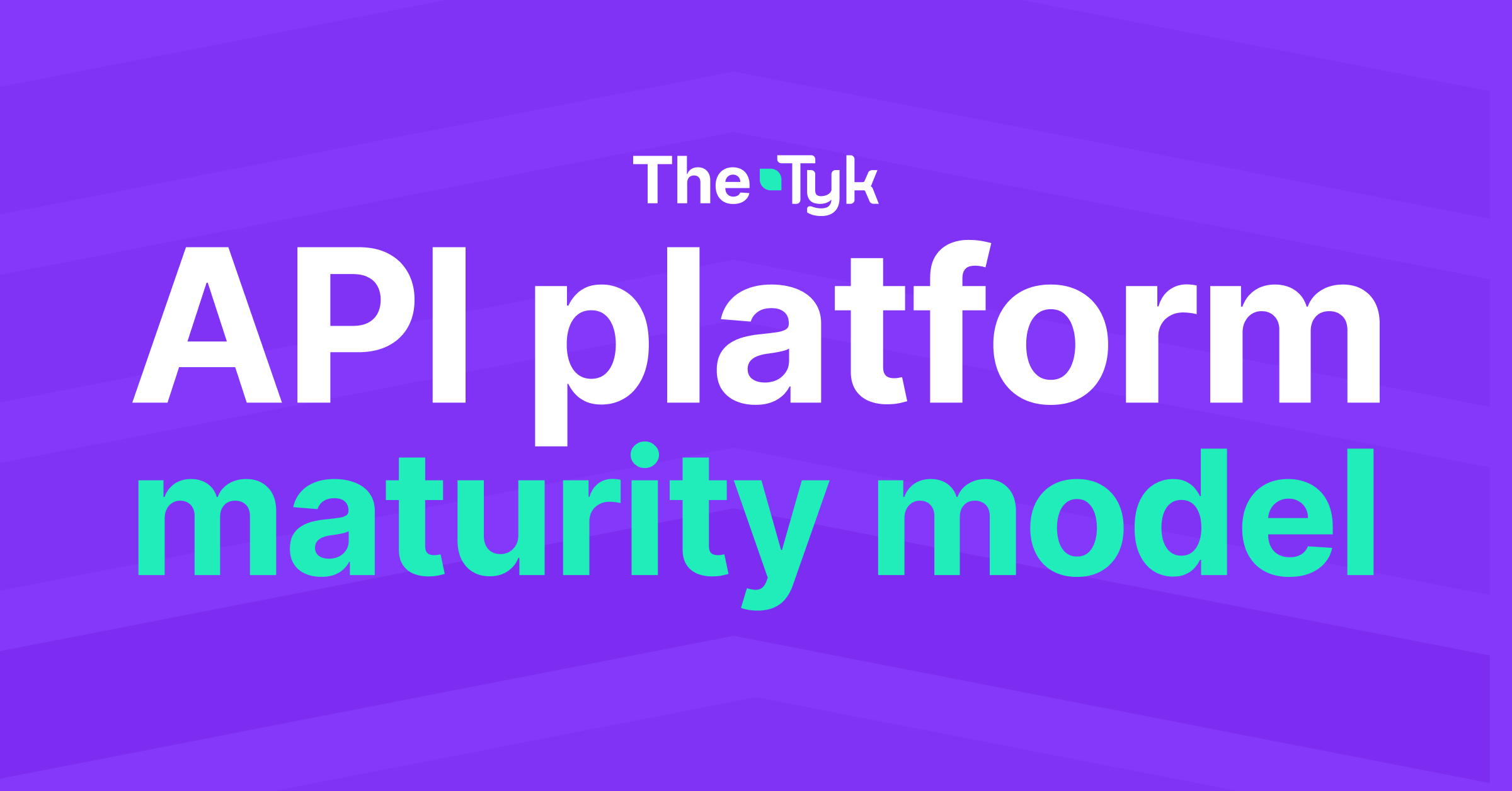 tyk_io's tweet card. The Tyk API platform maturity model is a holistic framework designed to empower platform teams and organisations toward incredible API experiences. 