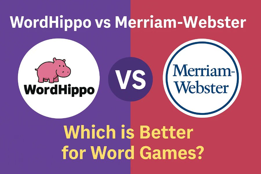 timeofinfo's tweet card. Compare WordHippo vs Merriam Webster: Which one is the best Word Tool for Games, Writing, and Learning? See Features, Pros, and Real Examples.