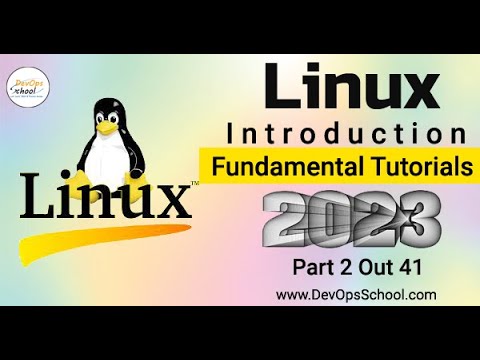ashwanik05's tweet card. Linux Introduction Fundamental Tutorials 2023 - Part 2 Out 41