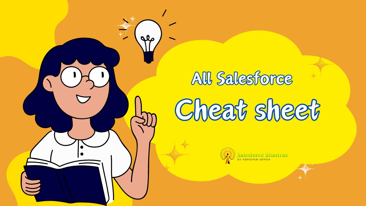 sf_abhishek's tweet card. This Salesforce Cheat sheets is a powerful tool that's already helping me simplify my day-to-day tasks. It's beneficial for - 🔹 Salesforce Developers 🔹 Salesforce Admins 🔹 Architects It includes...