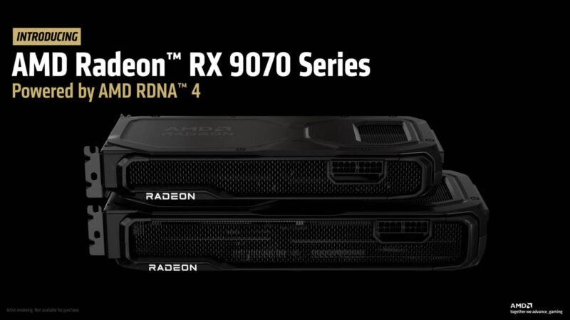 ComputerbuildNt's tweet card. Could AMD's Radeon RX 9070 XT deliver better performance for less money compared to Nvidia’s RTX 5070 Ti? |