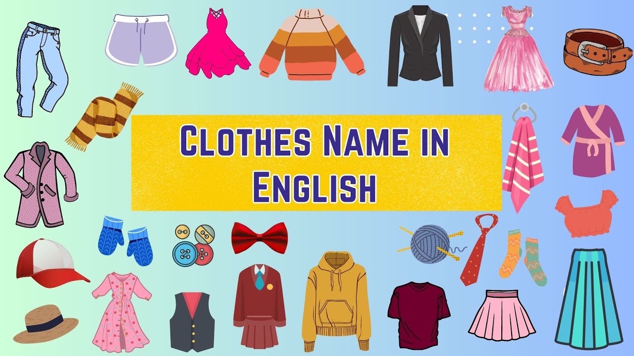 children_campus's tweet card. Clothes Name in English, Learn Clothes Names, Clothes Vocabulary ,...