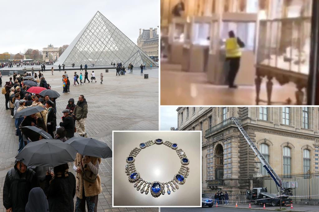 JavaJen33's tweet card. "The theft committed at the Louvre is an attack on a heritage that we cherish because it is our History."