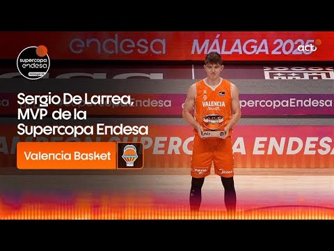 draftLab8's tweet card. SERGIO DE LARREA, MVP de la Supercopa Endesa 2025 | Supercopa Endesa...