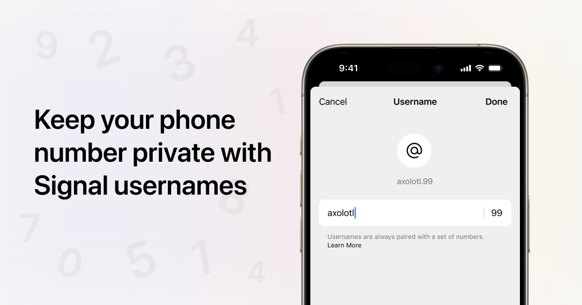 signalapp's tweet card. Signal’s mission and sole focus is private communication. For years, Signal has kept your messages private, your profile information (like your name and profile photo) private, your contacts private,...