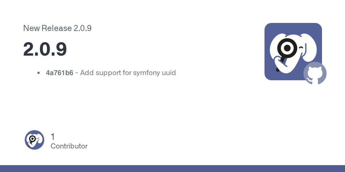 phpstan's tweet card. 4a761b6 - Add support for symfony uuid