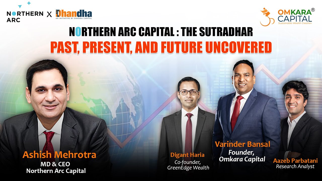 varinder_bansal's tweet card. DHANDHA: Northern Arc Capital Business Analysis | The Sutradhaar of...