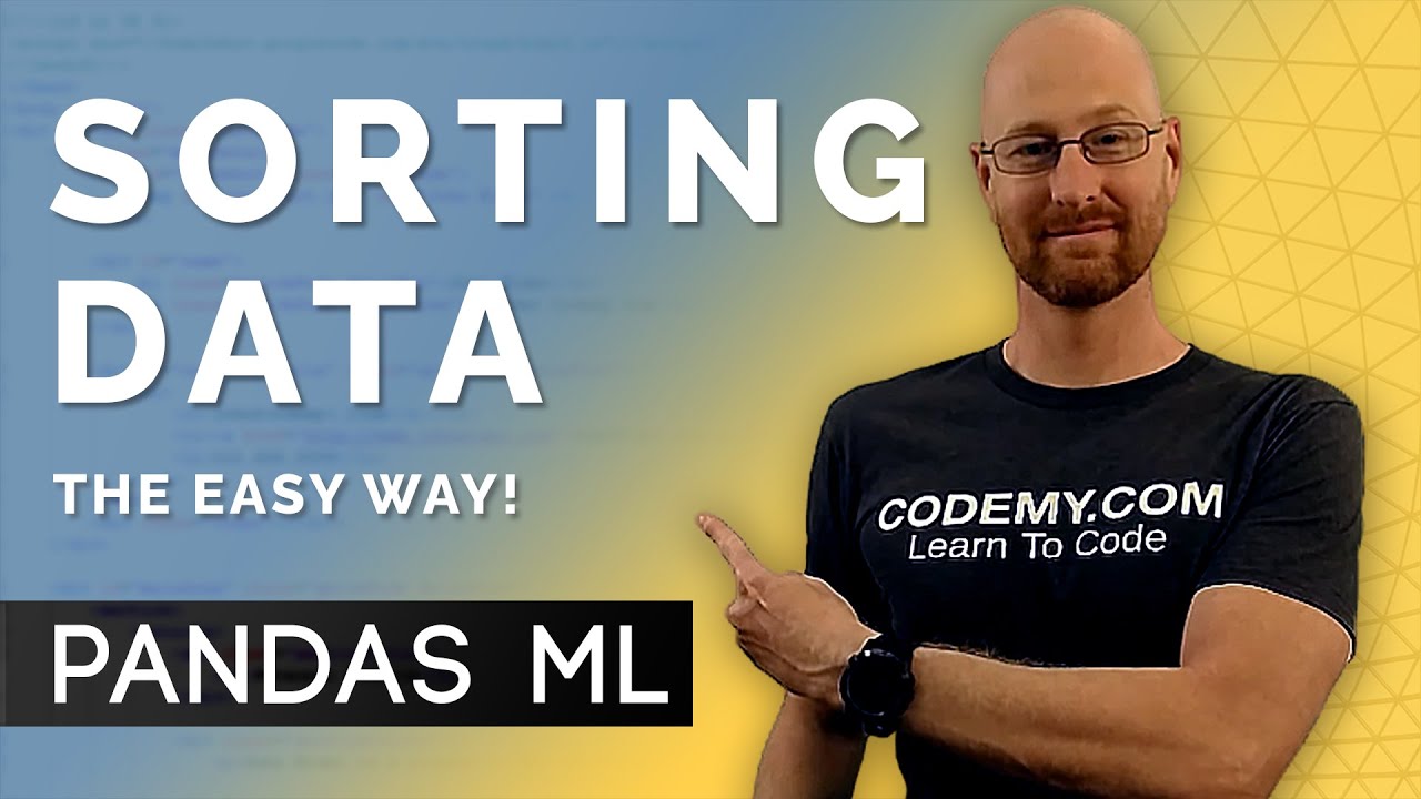 realjohnelder's tweet card. Sorting And Ordering Data - Pandas For Machine Learning 17