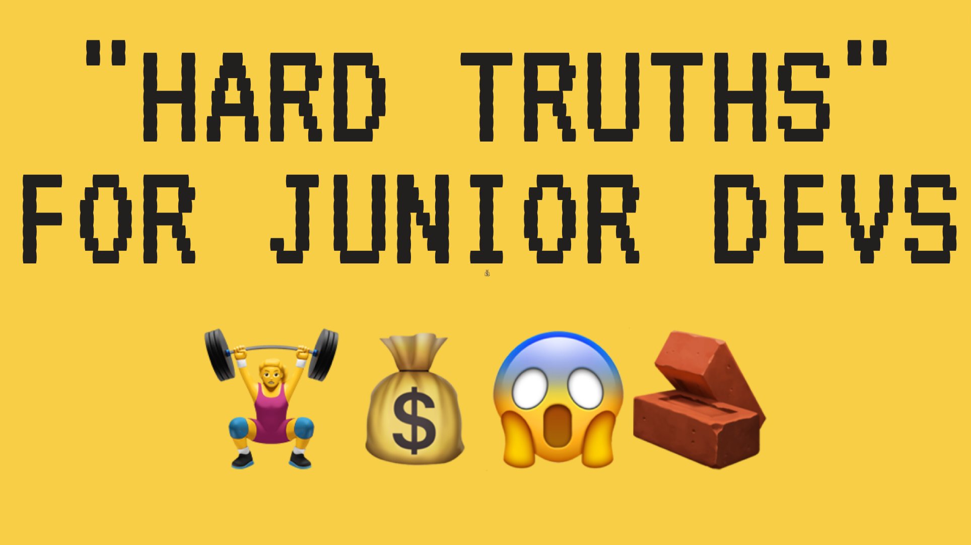 learncodewithme's tweet card. Ok, I have to admit, these aren’t really Truths, but rather some opinions I’ve formed over my journey switching careers from Educator to Developer.