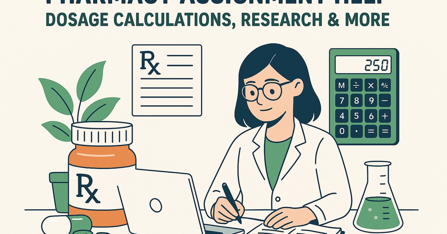 GetAssignmentAU's tweet card. Get expert help with your pharmacy assignments, including dosage calculations, research papers, case studies, and lab reports. Accurate, plagiarism-free, and easy to understand.