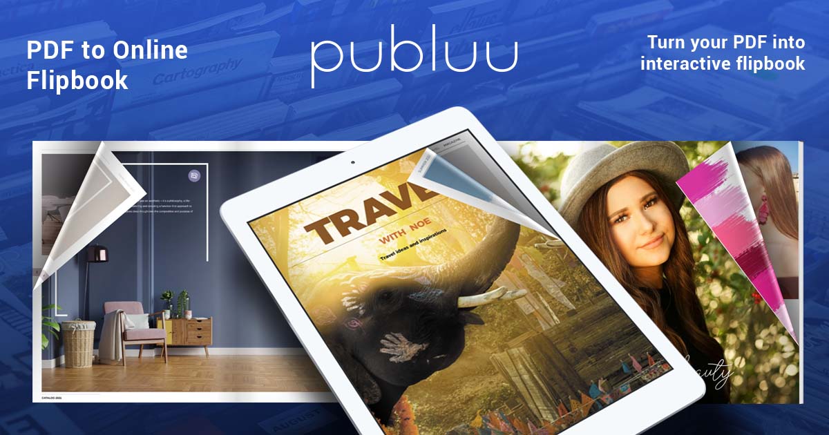 SublimeDesigns1's tweet card. Convert your PDF file into an online flipbook with a realistic page-flip animation. Add interactive elements, share and track how it performs