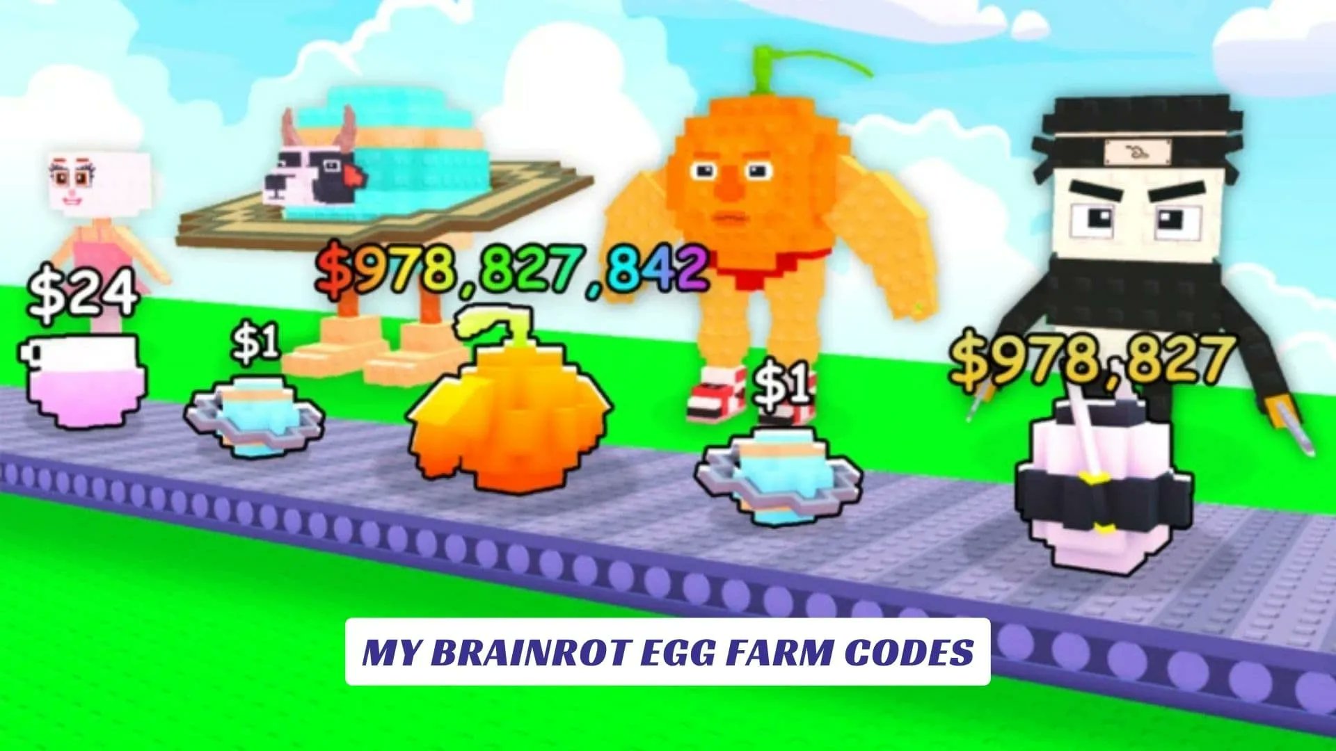 lawodcom's tweet card. My Brainrot Egg Farm is a vibrant and highly engaging Roblox tycoon simulator that has captured the hearts of players eager to hatch Brainrot characters from