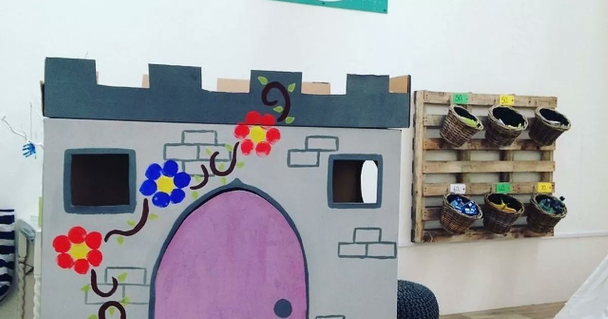 FastPakNet's tweet card. The children made their creations at Crafty Kids from fireplace surround boxes!