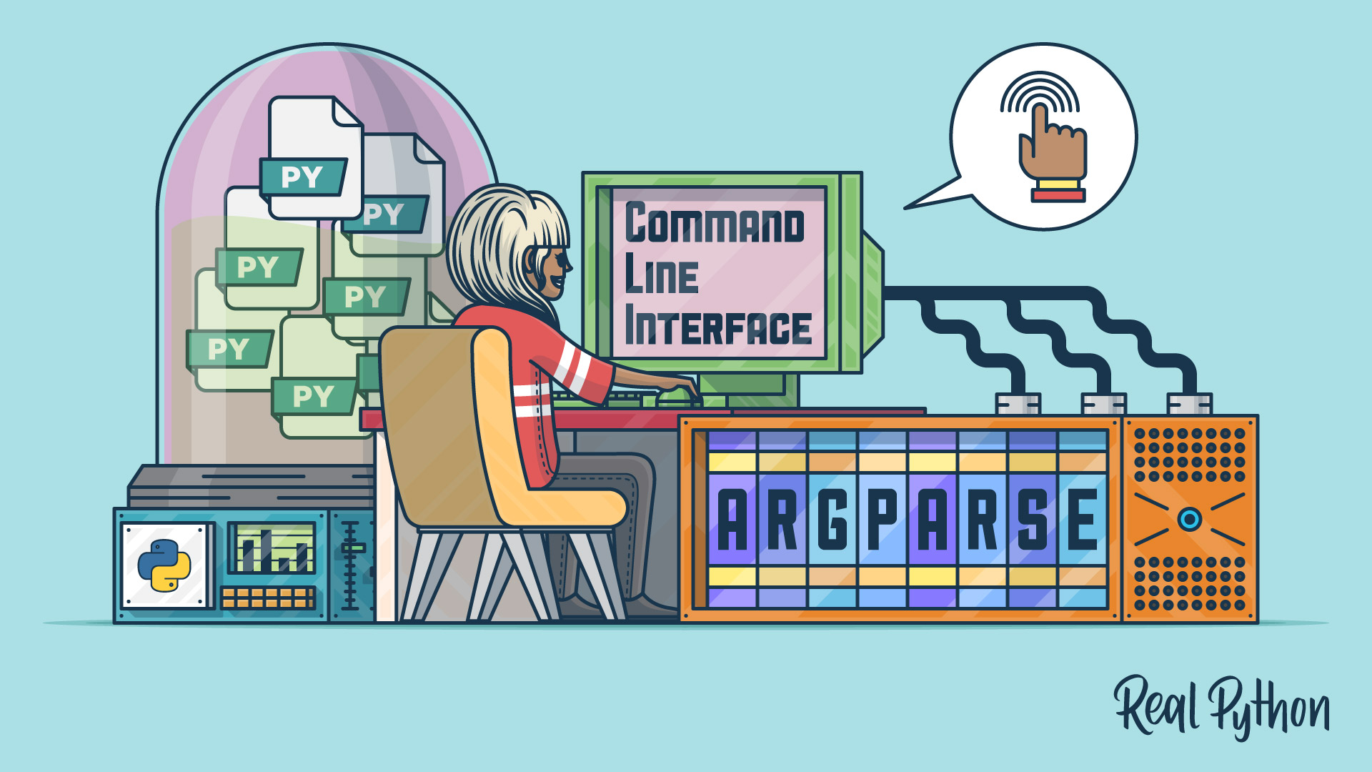 _PythonUK's tweet card. In this step-by-step Python tutorial, you'll learn how to take your command-line Python scripts to the next level by adding a convenient command-line interface (CLI) that you can write with the...