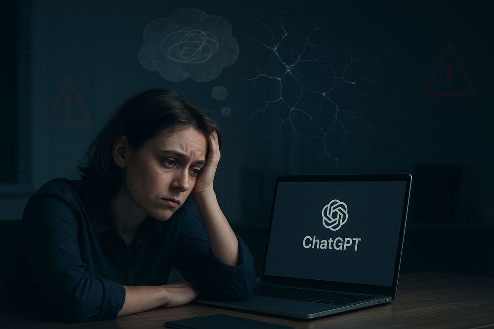selfdevelop2019's tweet card. ChatGPTに頼りすぎて集中力が10分の1に？海外フォーラムで話題の依存症候群。認知能力の低下を防ぎながらAIを活用する方法、創造性と単純作業の境界線、実践的な脱出法まで徹底解説します。