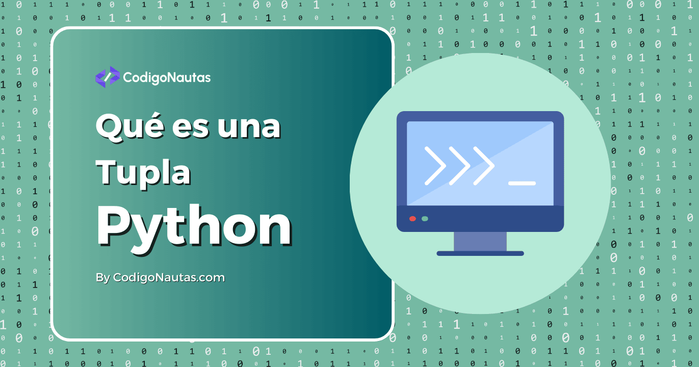 CodigoNautas's tweet card. Descubre las tuplas en Python: aprende a crear, acceder, modificar y utilizar este tipo de datos inmutable para almacenar y gestionar data.
