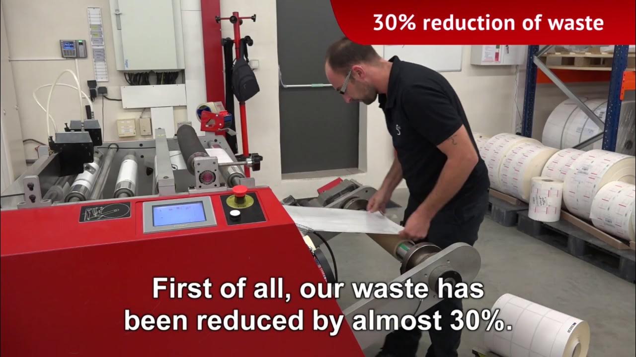 Fweymans's tweet card. Xeikon Customer Stories: 5Sept Étiquette with CERM software