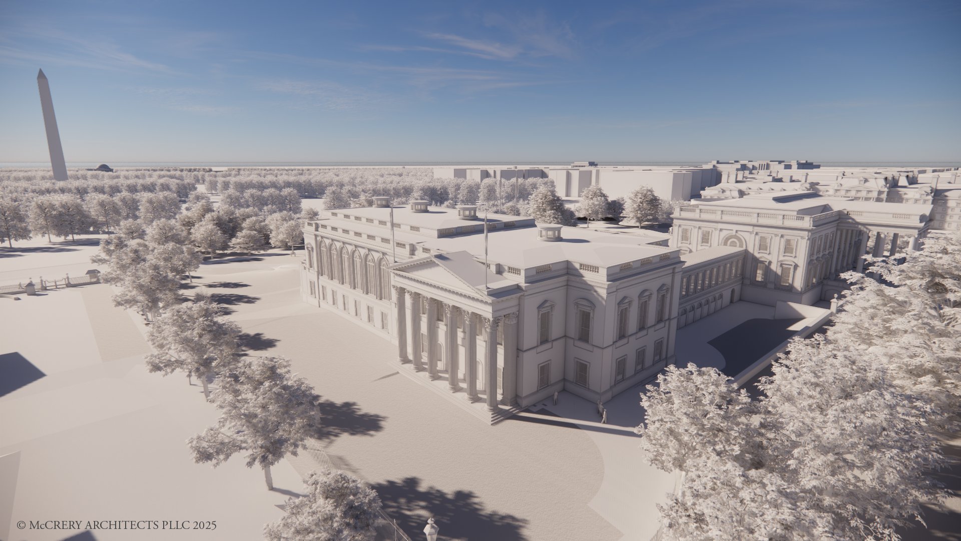 frankengers78's tweet card. Washington, D.C. — For 150 years, Presidents, Administrations, and White House Staff have longed for a large event space on the White House complex that
