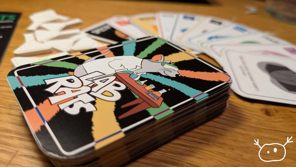 gauravac4200's tweet card. A chaotic card game of explosions, bluffing, and lab mayhem!