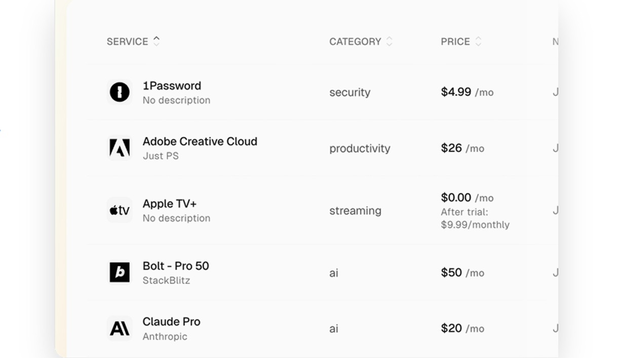 VibeCodingList's tweet card. Track, analyze, and optimize your recurring expenses with beautiful insights. Never lose track of what you're paying for again.