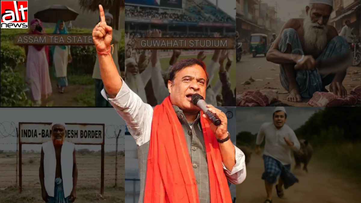NirjhariSinha's tweet card. How far is taking something too far during election campaigning? With each social media post, Bharatiya Janata Party’s Assam unit hits a new low. Over the past several weeks, Assam...
