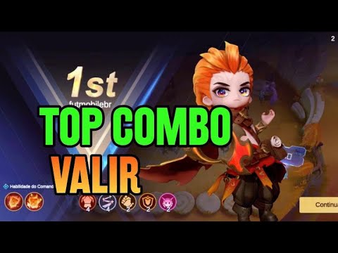 Gameblogxp's tweet card. TOP COMBO COMANDANTE VALIR🔥 MAGIC CHESS GOGO #magicchessgogo