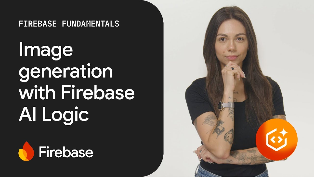 Firebase's tweet card. Image generation with Firebase AI Logic