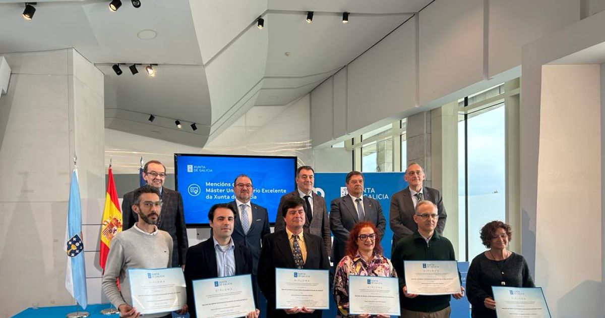 masterhpc's tweet card. Tres máster de la Universidad de A Coruña reciben la distinción de Excelencia
