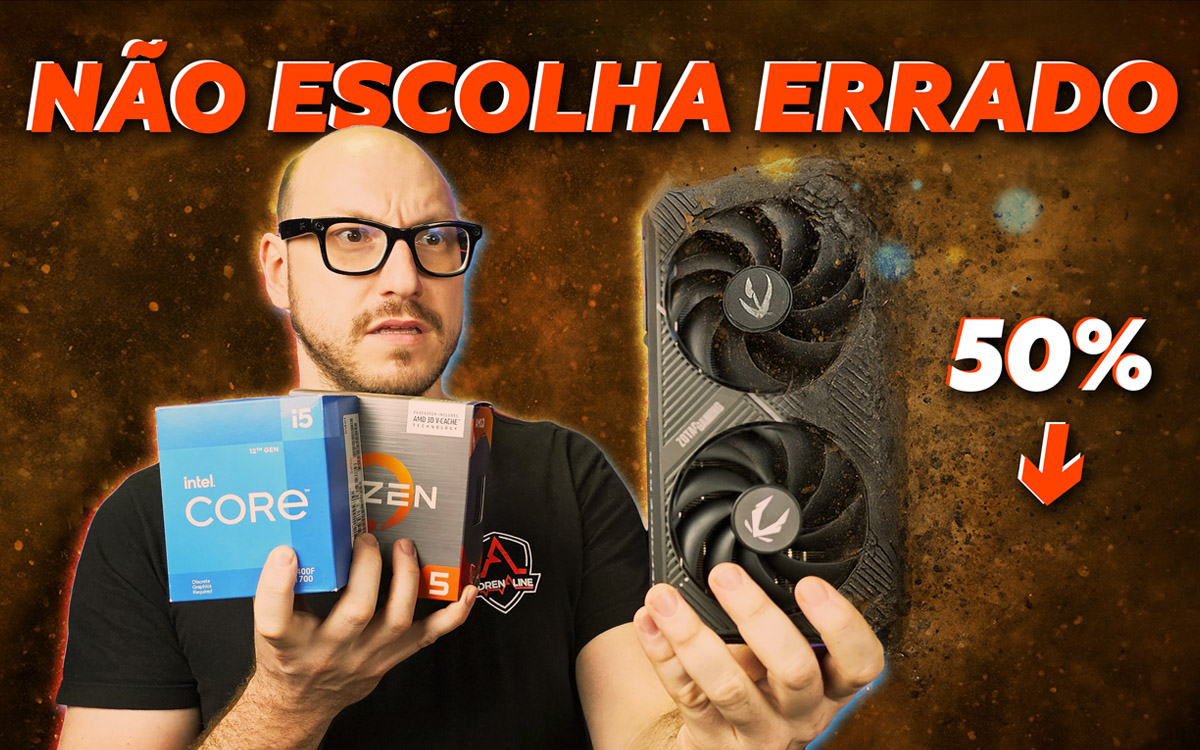 Adrenaline's tweet card. Qual o Processador Ideal para a GeForce RTX 5060? Comparativo, Custo-Benefício e Testes em Full HD
