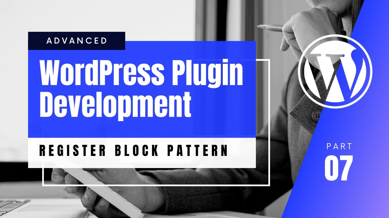 lruizcode's tweet card. #7 Register Block Patterns Advanced WordPress Plugin Development |...