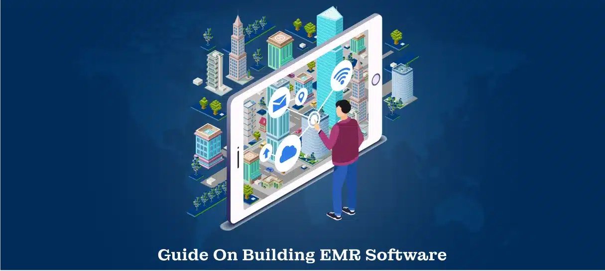 BigscalTech's tweet card. Learn the essential steps to build efficient EMR Software that helps healthcare organizations optimize their operations and finances.