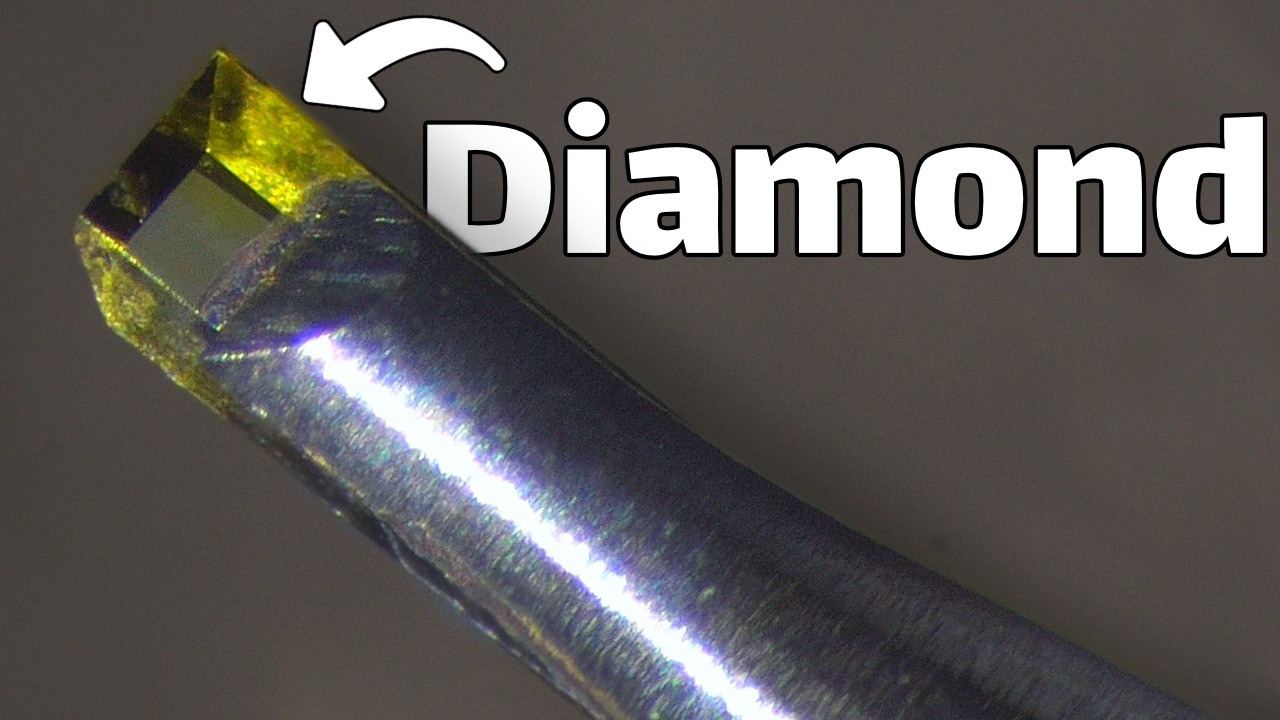 hacktohell's tweet card. Cutting mirrors with Diamonds