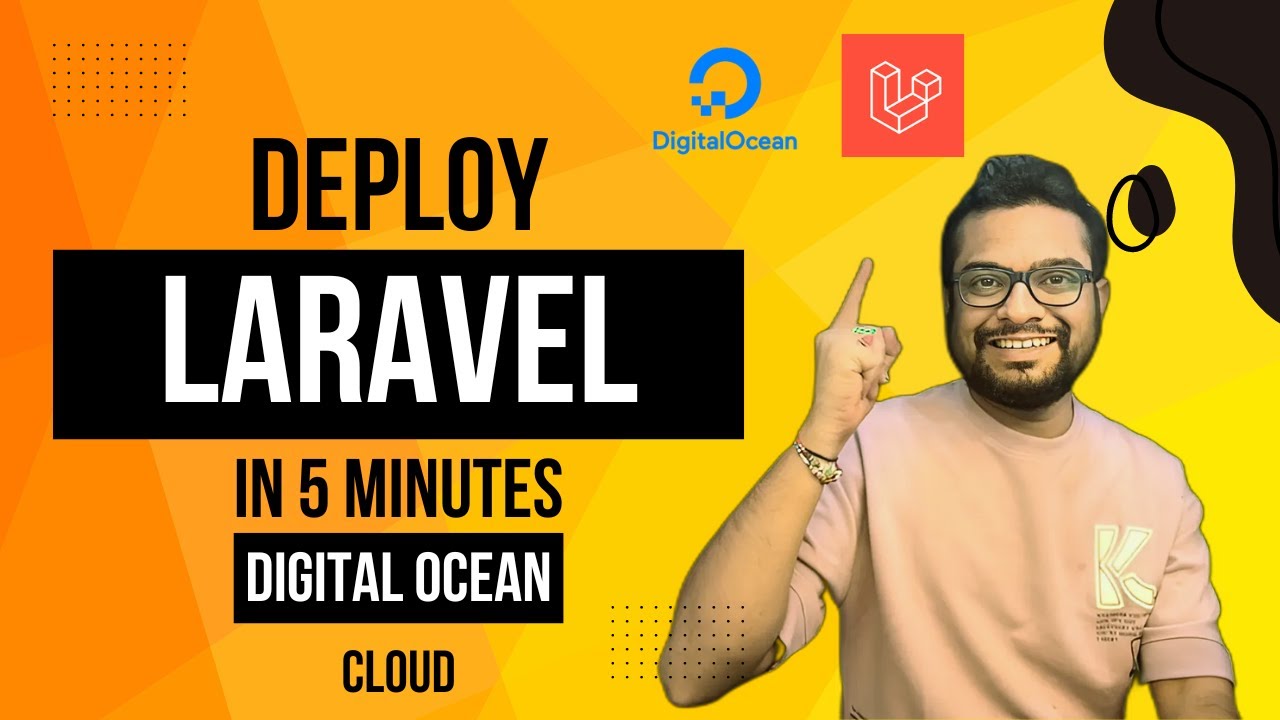 meHirenKavad's tweet card. How to Deploy a Laravel Application to DigitalOcean in 5 Minutes...