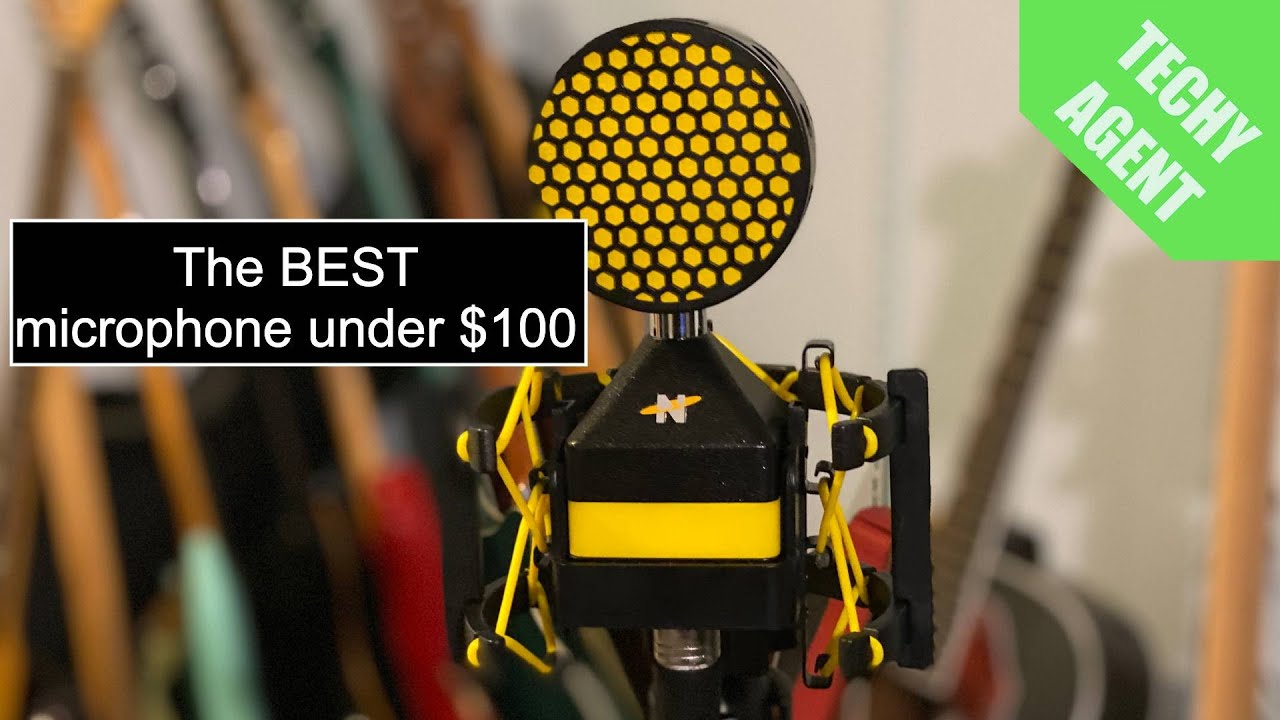 TechyAgent's tweet card. Neat Worker Bee Microphone - Review