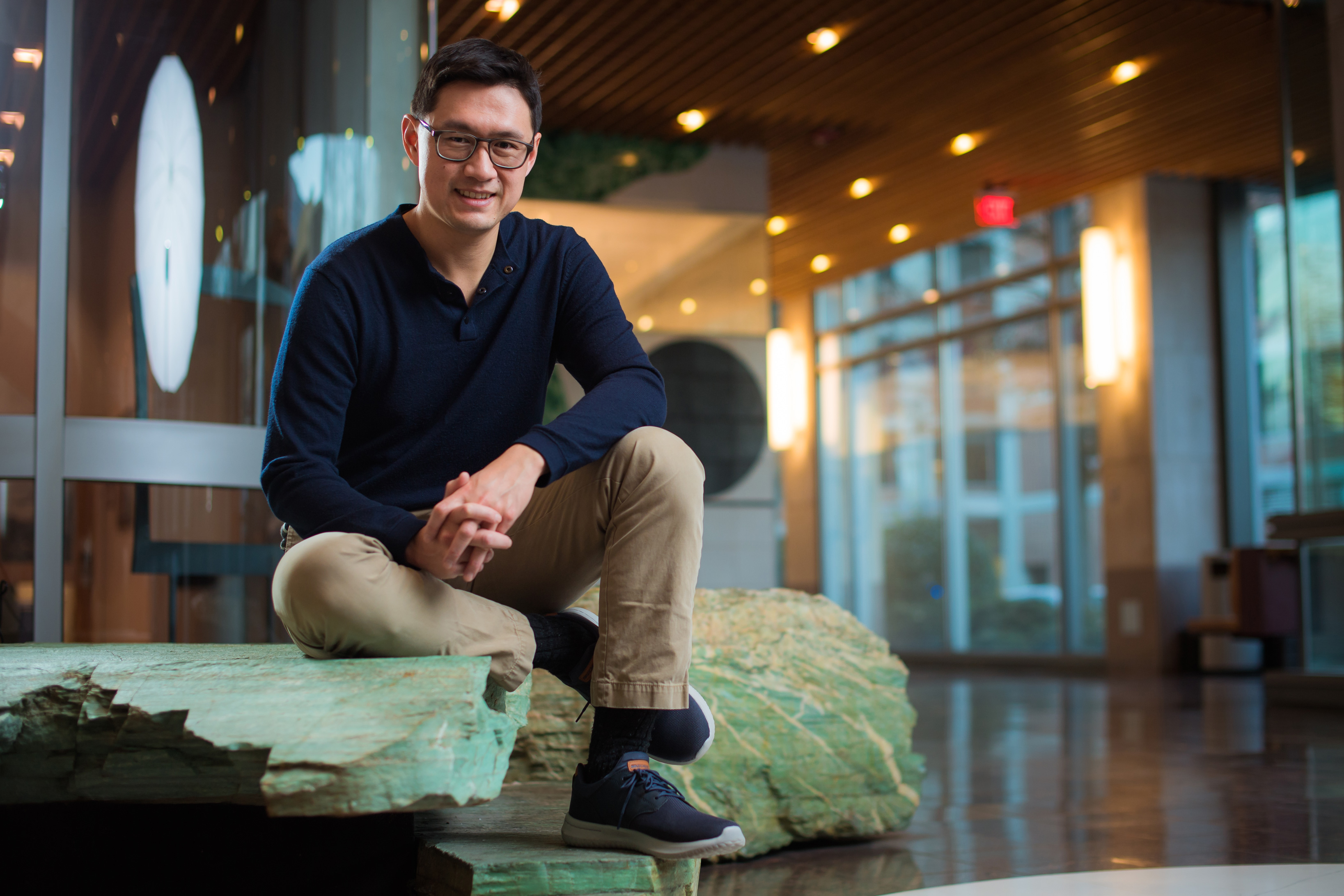MITCSBPhD's tweet card. Gene-Wei Li, an MIT associate professor of biology, uses genome-wide measurements and biophysical modeling to quantify cells’ protein production and discover how they achieve such precise control of...