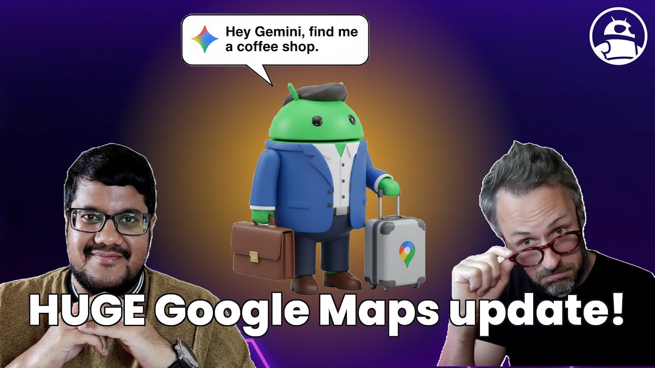_tech_robot_'s tweet card. Google Maps is getting a HUGE AI upgrade! #googlemaps #gemini