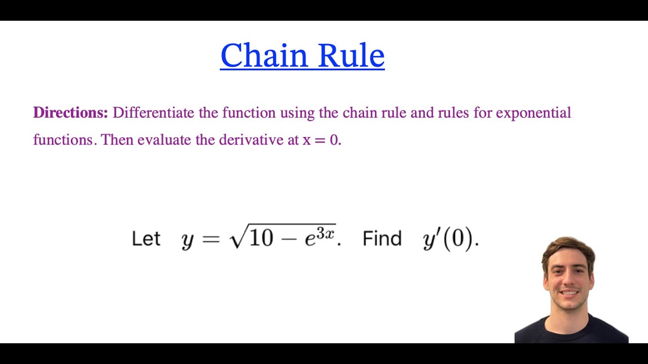 TheMathGoat's tweet card. Math Calculus: Chain Rule Complicated (Calc Tricks)
