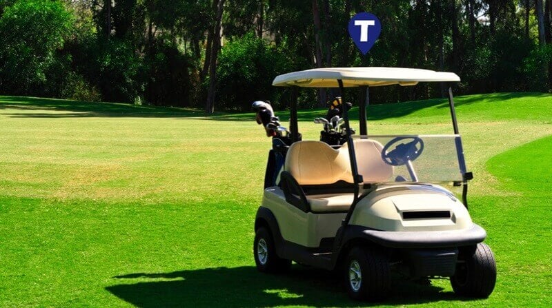 TrackemGPS's tweet card. Protect your golf cart with golf cart GPS trackers. Track its location in real-time, set up golf cart geofencing, and prevent theft with golf cart GPS tracking.