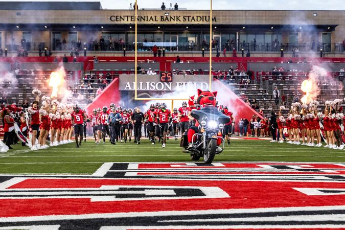 ArkansasState's tweet card. JONESBORO, Ark. (10/20/25) – The Arkansas State football team's contest at Troy on November 1 has been selected for a nationally-televised broadcast on ESPNU with kickoff set for 7 p.m.