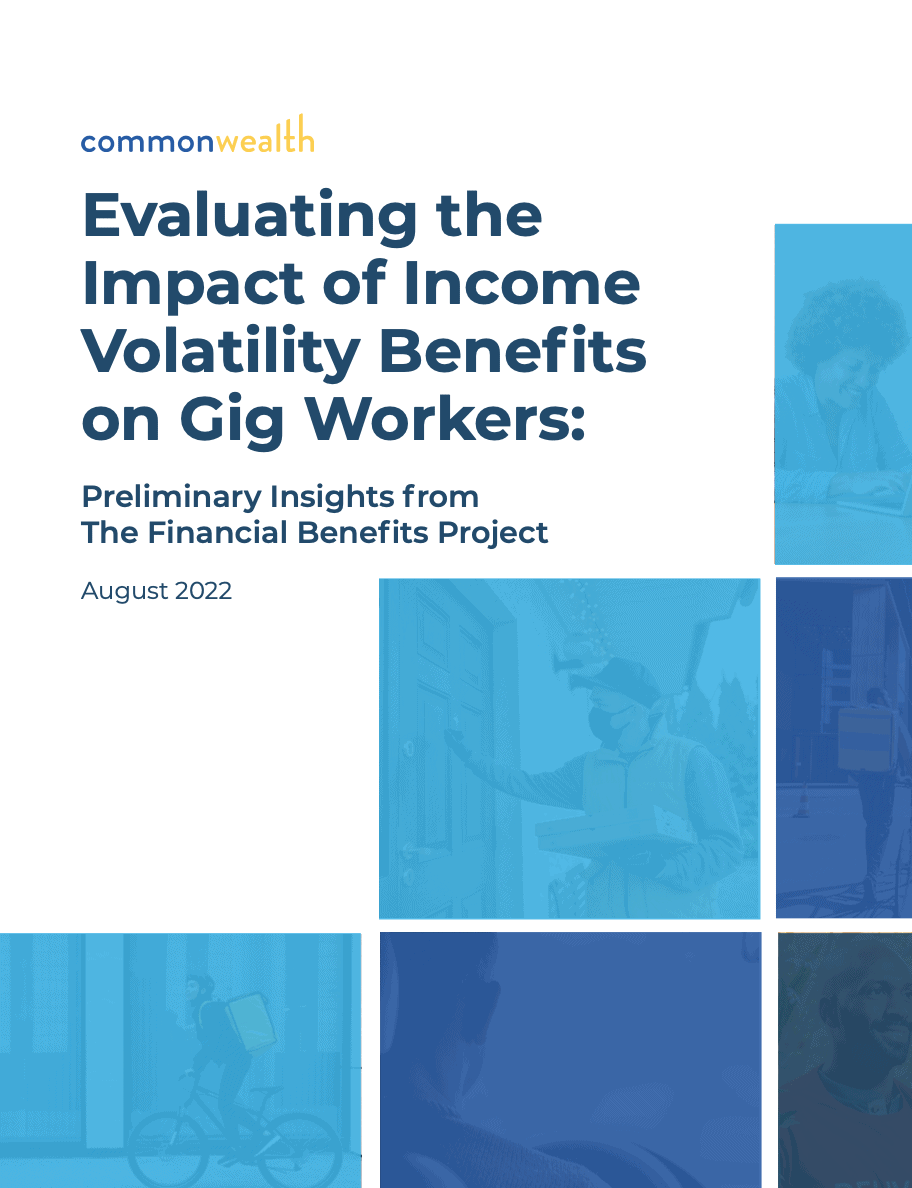 buildcommwealth's tweet card. The Financial Benefits Project explores the financial needs of gig workers and outlines recommendations for employer benefits that reduce the impact of income volatility.