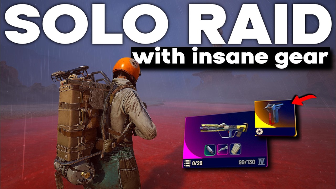 DarthGamer73's tweet card. Arc Raiders - SOLO RAID WITH LEGENDARY/EPIC GEAR GONE WRONG...