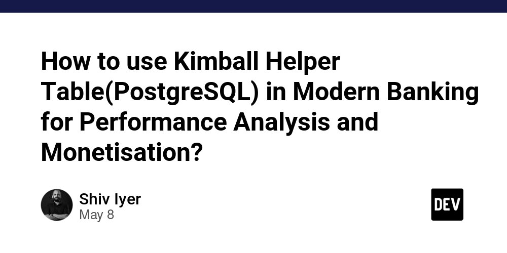 MinervaSQL's tweet card. Implementing a Kimball Helper Table, often referred to in the context of the Kimball Dimensional...
