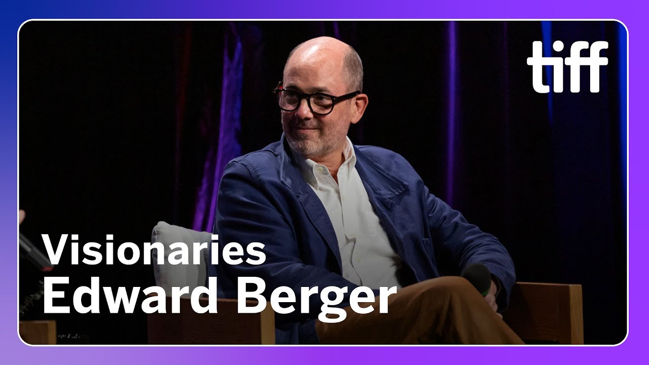 TIFF_Industry's tweet card. Edward Berger | Visionaries | TIFF Industry Conference 2025
