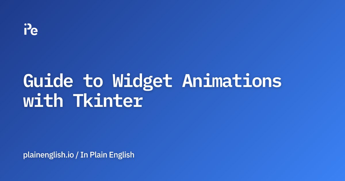 inPlainEngHQ's tweet card. Learn how to create cool animations to satisfy and fascinate your users