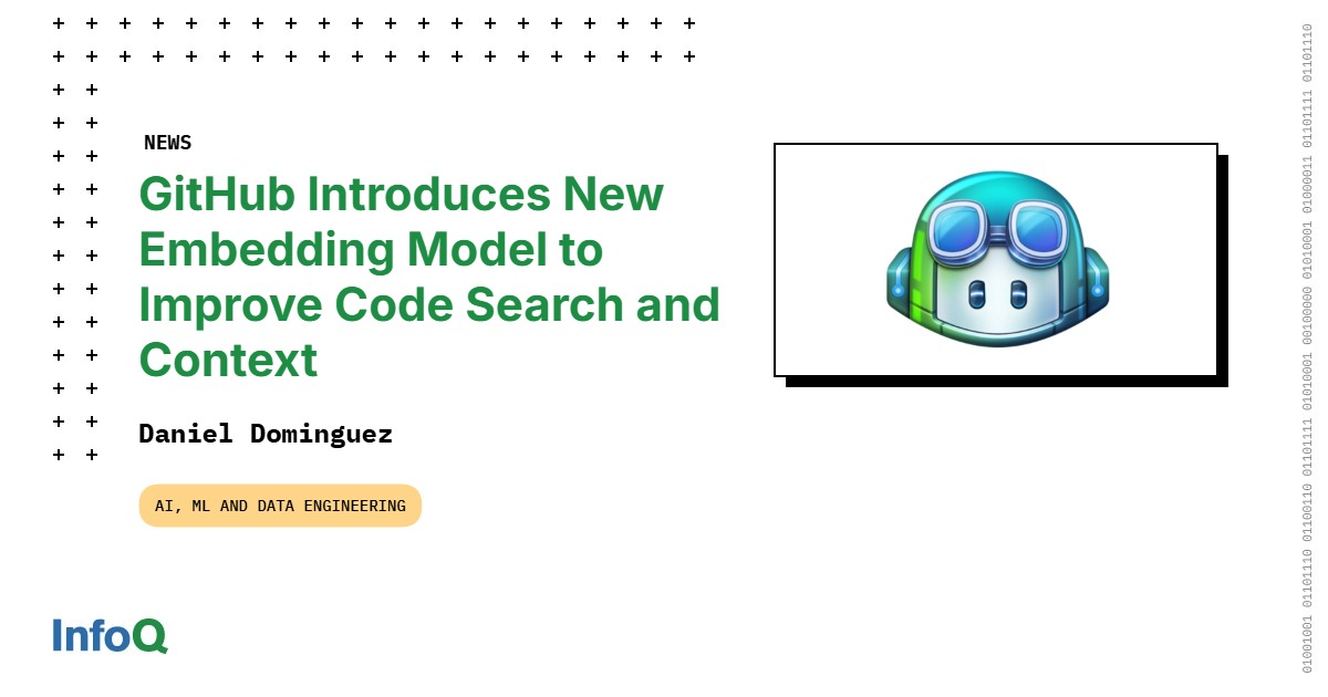 JoeIngeno's tweet card. GitHub has introduced a new embedding model for Copilot, now integrated into Visual Studio Code. The model is designed to improve how Copilot understands programming context, retrieves relevant code,...