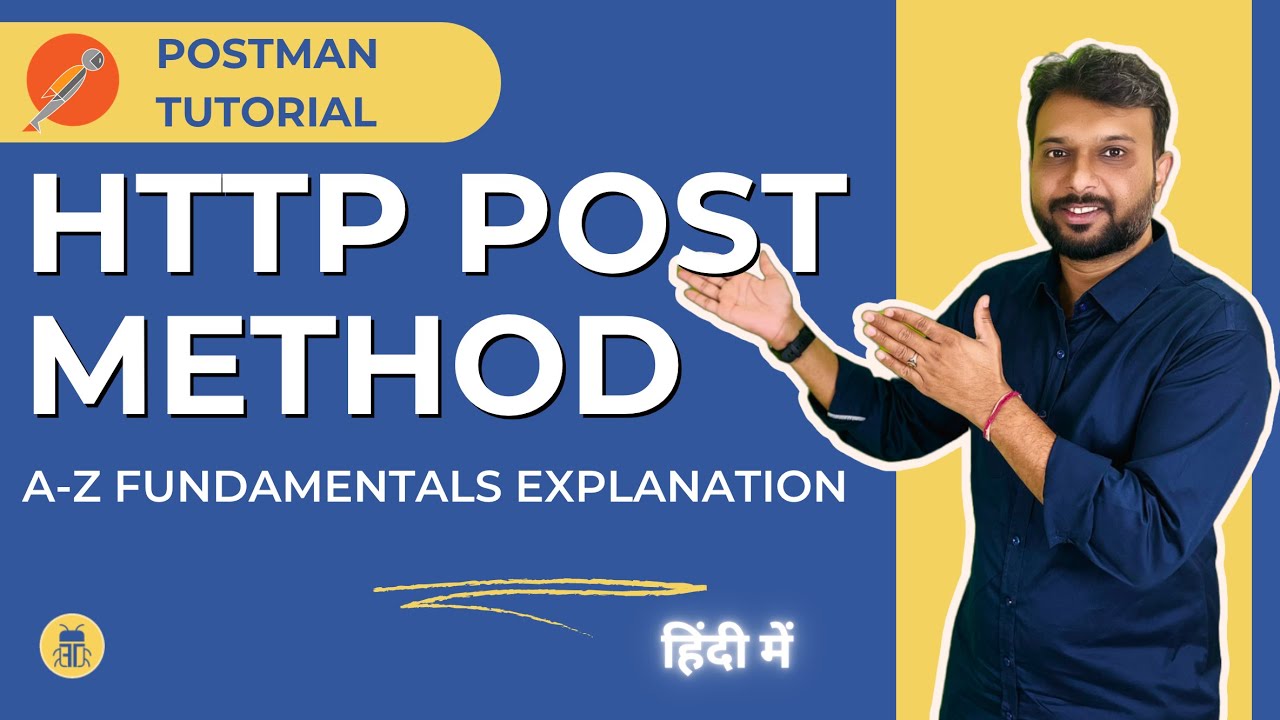 nnishantgohel's tweet card. Postman Tutorial in Hindi - HTTP POST Method explanation