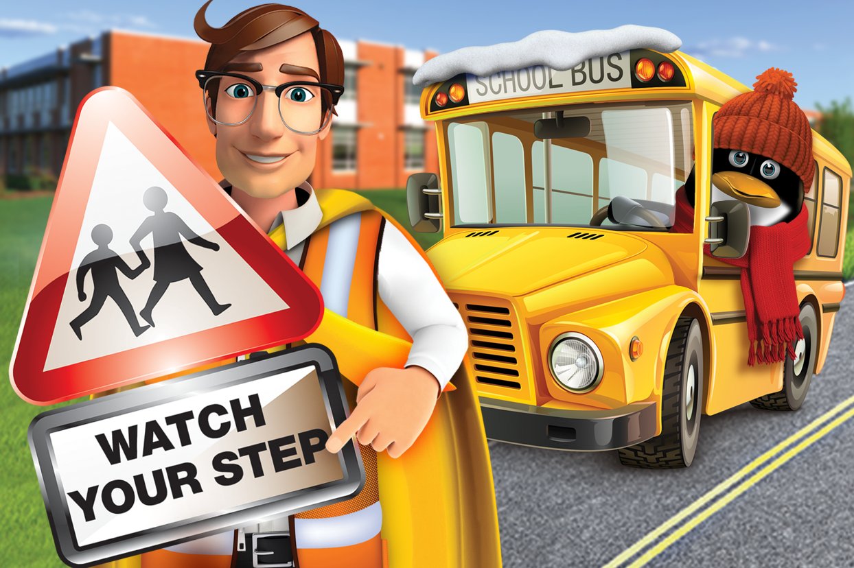 WorkCompXperts's tweet card. National School Bus Safety Week reminds us of bus drivers’ important roles in school bus safety for themselves, passengers and pedestrians.