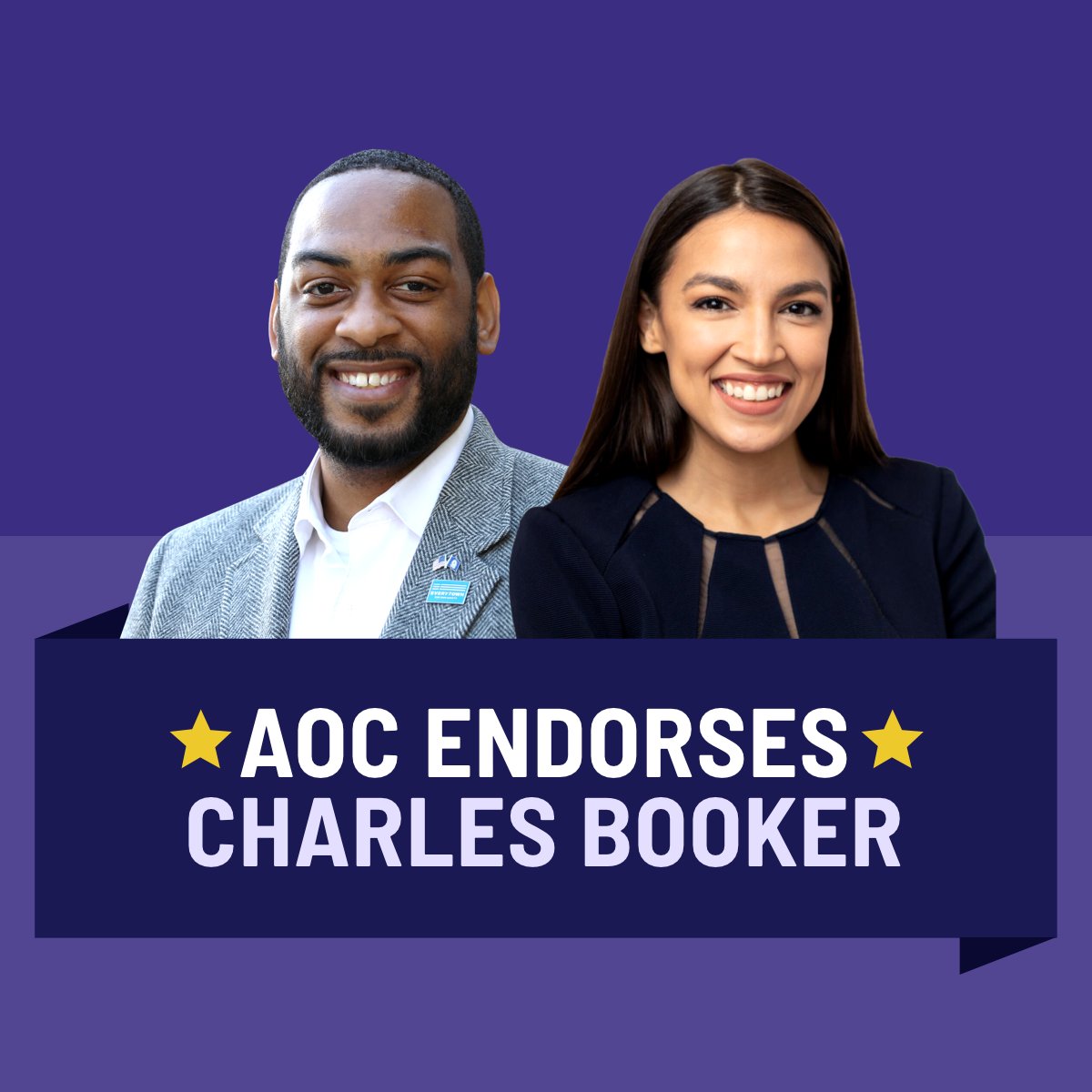 AOC's tweet card. Can you donate directly to his campaign? Your support will have an immediate impact.