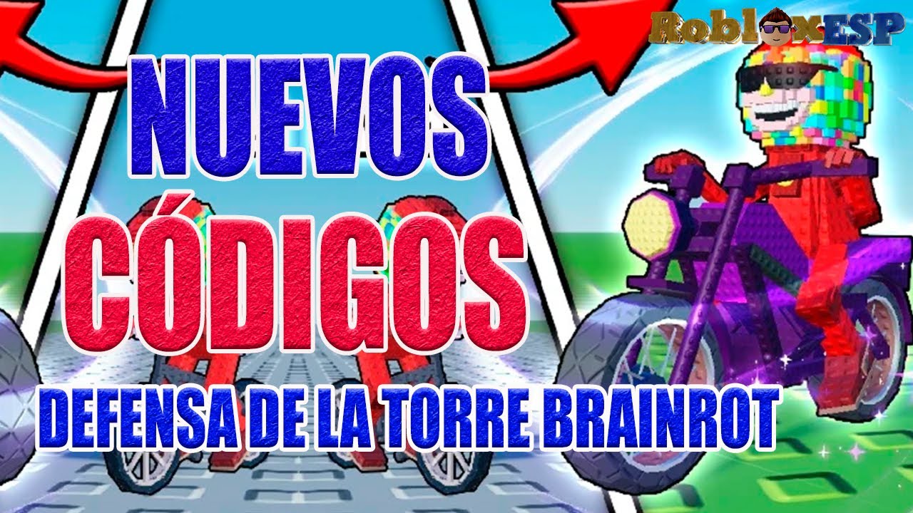 SoyRobloxESP's tweet card. ACT5 🚲 CODIGOS DE BRAINROT TOWER DEFENSE 📺 CÓDIGOS DE DEFENSA DE LA...